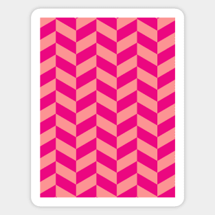 Geometric Seamless Pattern - Herringbone 013#002 Sticker